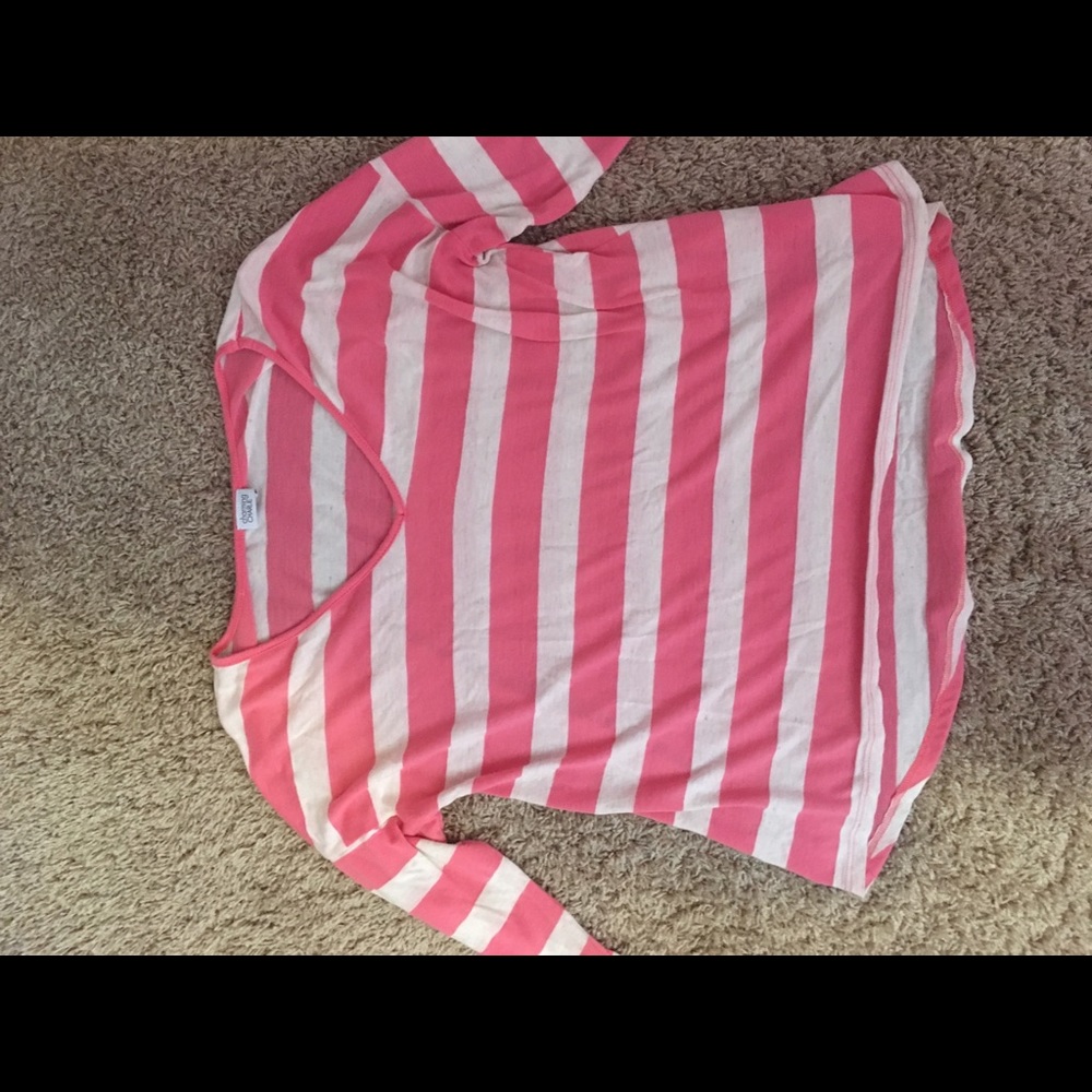 Striped Charming Charlie’s 3/4 sleeve